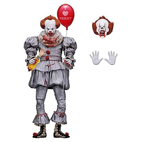 네카 NECA T Ultimate Bloody Pennywise 7 inch Figure - SDCC 2018 GameStop Exlusive