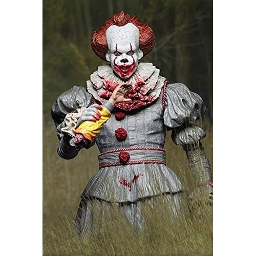 네카 NECA T Ultimate Bloody Pennywise 7 inch Figure - SDCC 2018 GameStop Exlusive