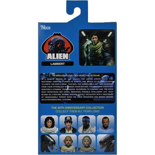 네카 NECA 40th Anniversary Alien 7” Scale Action Figure Lambert in Compression Suit