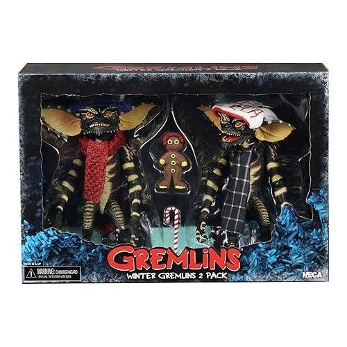 네카 NECA Gremlins - 2 Pack - Christmas Carol Winter Scene Set 1