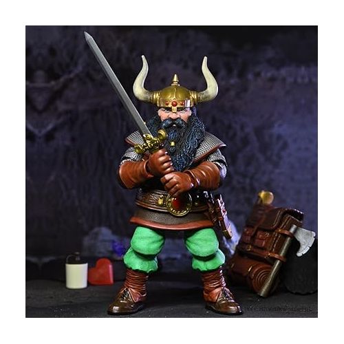 네카 Dungeons & Dragons 7” Scale Action Figure - Ultimate Elkhorn Figure