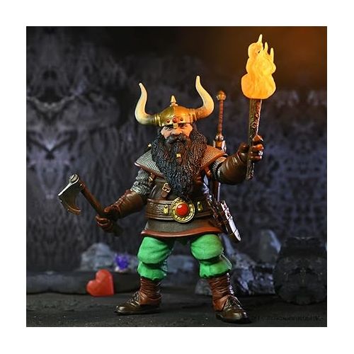 네카 Dungeons & Dragons 7” Scale Action Figure - Ultimate Elkhorn Figure