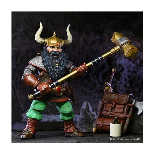 네카 Dungeons & Dragons 7” Scale Action Figure - Ultimate Elkhorn Figure