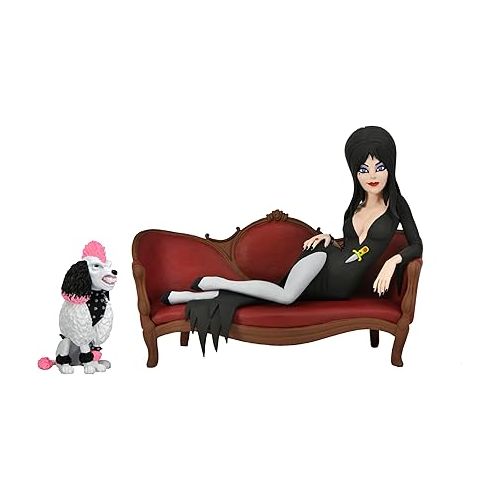 네카 NECA - Elvira on Couch (Toony Terrors) 6