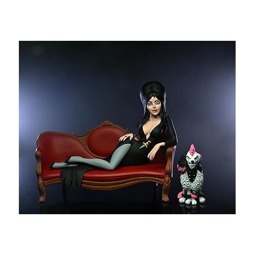 네카 NECA - Elvira on Couch (Toony Terrors) 6