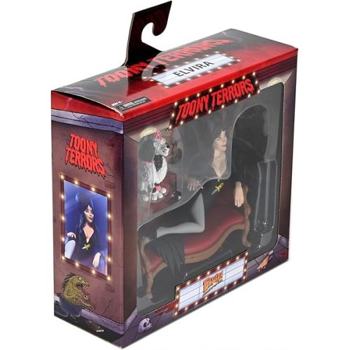 네카 NECA - Elvira on Couch (Toony Terrors) 6