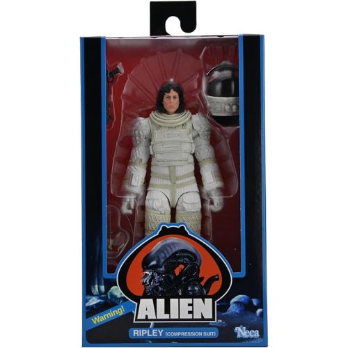 네카 NECA 40th Anniversary Alien 7” Scale Action Figure Ripley in Compression Suit