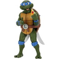 NECA TMNT Cartoon Giant Size Leonardo 1/4 Scale Action Figure