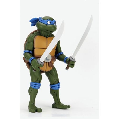 네카 NECA TMNT Cartoon Giant Size Leonardo 1/4 Scale Action Figure