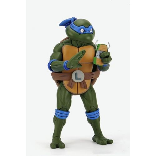 네카 NECA TMNT Cartoon Giant Size Leonardo 1/4 Scale Action Figure