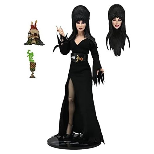 네카 Elvira- 8” Clothed Figure - Elvira