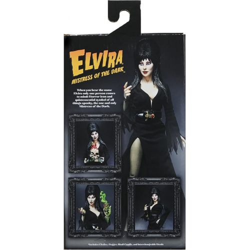 네카 Elvira- 8” Clothed Figure - Elvira