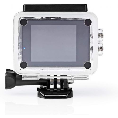  [아마존베스트]Nedis - Action Camera - Full HD 1080p - WLAN - Waterproof Case - Lightweight - Supplied Mounts - Integrated Wi-Fi Connection