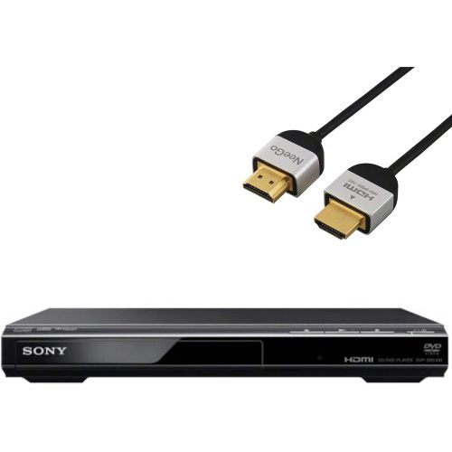  [아마존베스트]NEEGO Sony DVPSR510H DVD Player with A NeeGo Slim HDMI Cable