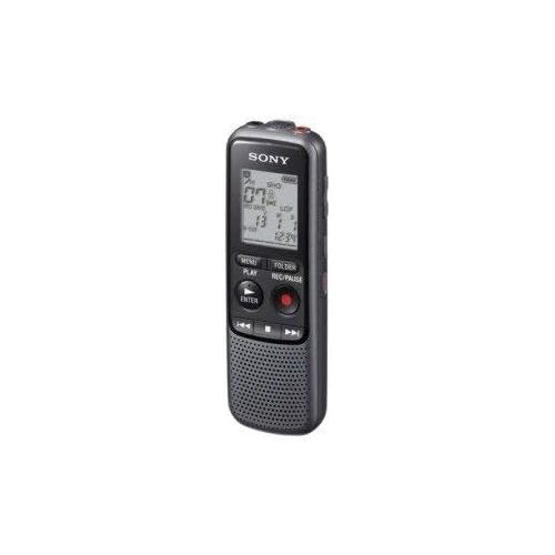  Sony Digital Voice Recorder ICD-PX Series, with Built-in Mic and USB, 4GB Memory, Noise Cut for Noise-Free Recordings, Includes A NeeGo Lavalier Lapel Mic
