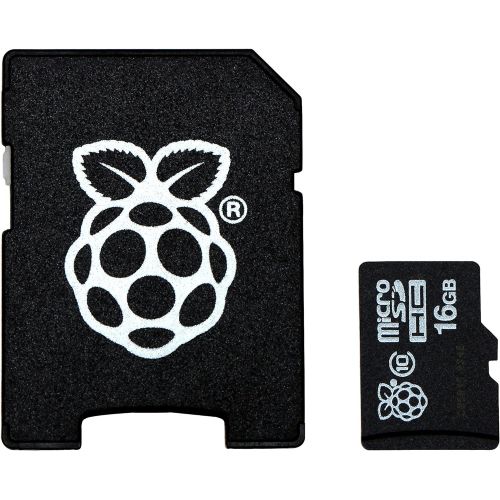  NEEGO Raspberry Pi 3 Complete Starter Kit, Black, 16GB Edition - Pi3 Model B Barebones Computer Motherboard 64bit Quad-Core CPU 1GB RAM, Black Pi3 Case, 2.5A Power Supply, 6FT HDMI