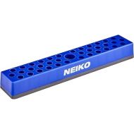 NEIKO 02401A Hex Bit Organizer, 37 Hole Drill Bit Holder Organizer, 1/4