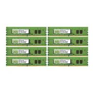 NEMIXRAM 128GB (16x8GB) DDR4-2400MHz PC4-19200 ECC RDIMM 2Rx8 1.2V Registered Memory for ServerWorkstation