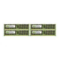 NEMIXRAM 32GB (4x8GB) DDR3-1866MHz PC3-14900 ECC RDIMM 2Rx4 1.5V Registered Memory for ServerWorkstation