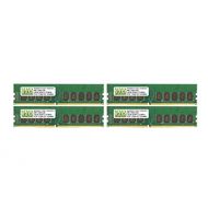 NEMIXRAM 64GB (4x16GB) DDR4-2133MHz PC4-17000 ECC UDIMM 2Rx8 1.2V Unbuffered Memory for Server/Workstation