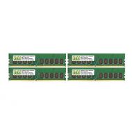NEMIXRAM 64GB (4x16GB) DDR4-2666MHz PC4-21300 ECC UDIMM 2Rx8 1.2V Unbuffered Memory for Server/Workstation
