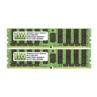 NEMIXRAM 128GB (2x64GB) DDR4-2666MHz PC4-21300 ECC LRDIMM 4Rx4 1.2V Load Reduced Memory for ServerWorkstation