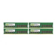 NEMIXRAM 32GB (4x8GB) DDR4-2666MHz PC4-21300 ECC UDIMM 2Rx8 1.2V Unbuffered Memory for ServerWorkstation