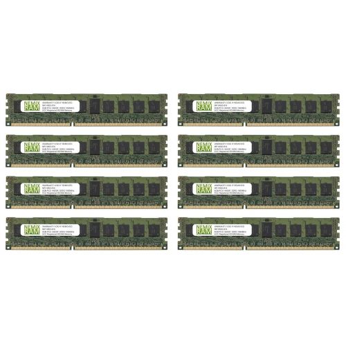  NEMIXRAM 64GB (8x8GB) DDR3-1866MHz PC3-14900 ECC RDIMM 1Rx4 1.5V Registered Memory for ServerWorkstation