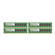NEMIXRAM 32GB (4x8GB) DDR3-1066MHZ PC3-8500 ECC UDIMM 2Rx8 1.5V Unbuffered Memory for ServerWorkstation