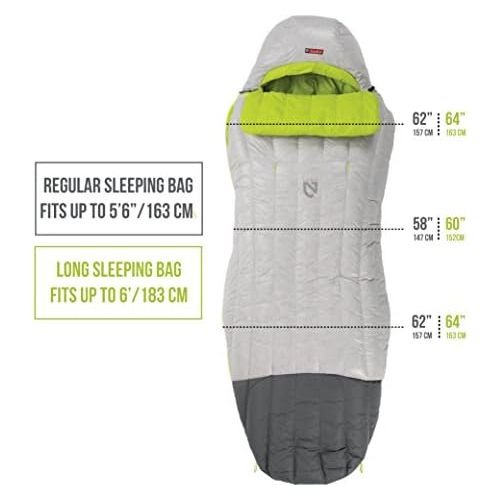  [아마존베스트]Nemo Jam Womens Down Sleeping Bag (15 & 30 Degree)