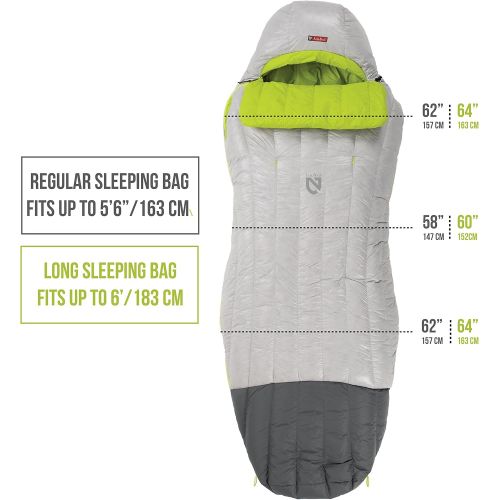  [아마존베스트]Nemo Jam Womens Down Sleeping Bag (15 & 30 Degree)