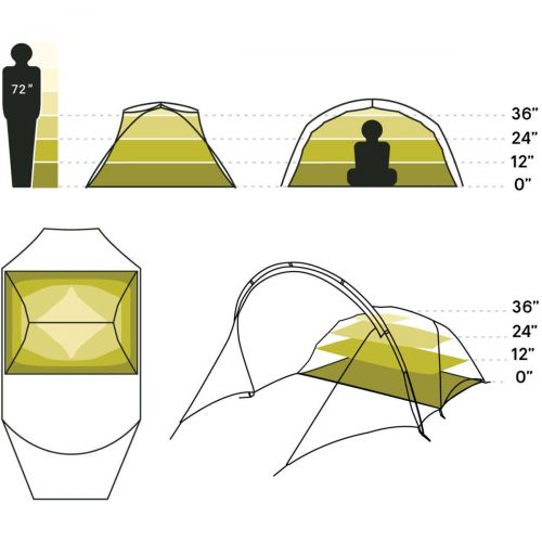  NEMO Equipment Inc. Dagger Porch Tent: 2-Person 3-Season