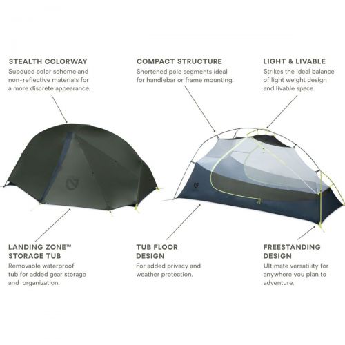  NEMO Equipment Inc. Dragonfly Bikepack Tent: 2-Person 3-Season