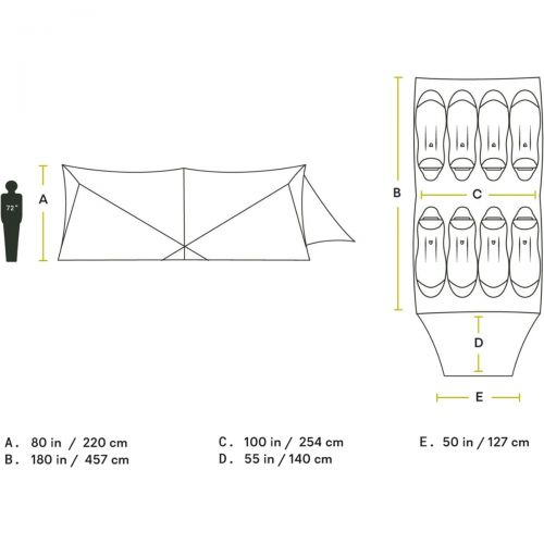  NEMO Equipment Inc. Wagontop 8P Tent: 8-Person 3-Season