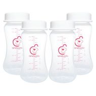 [아마존베스트]NENESUPPLY Wide Neck Breastmilk Collection Bottle Breastmilk Storage Bottle. Use with Spectra S1 Spectra S2...