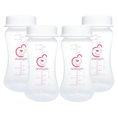  [아마존베스트]NENESUPPLY Wide Neck Breastmilk Collection Bottle Breastmilk Storage Bottle. Use with Spectra S1 Spectra S2...