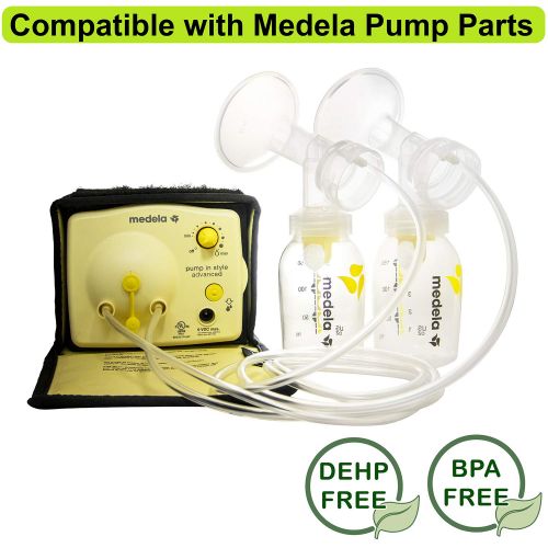  [아마존베스트]NENESUPPLY Nenesupply Compatible Pump Parts for Medela Pump in Style Breastpump 24mm Breastshield Valve...