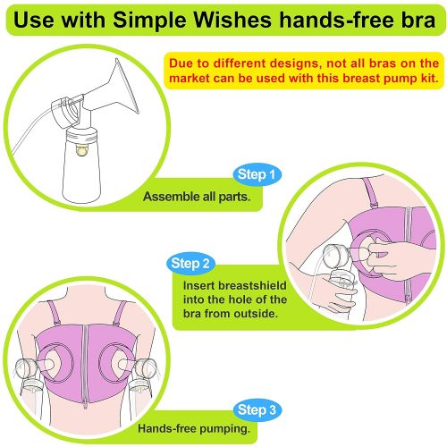  [아마존베스트]NENESUPPLY Nenesupply Compatible Pump Parts for Medela Pump in Style Breastpump 24mm Breastshield Valve...