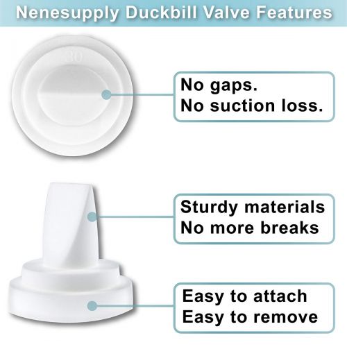  [아마존베스트]NENESUPPLY Nenesupply Pump Parts Compatible with Spectra S2 Spectra S1 9 Plus Breast Pump Not Original Spectra S2 Accessories Not Original Spectra Pump Parts Replacement Flange 24mm Valve Tub