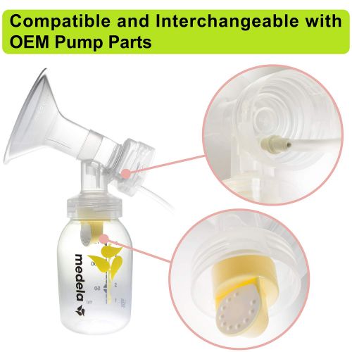  [아마존베스트]NENESUPPLY Nenesupply Compatible Tubing for Medela Pump in Style Breastpump Not Original Medela Pump...