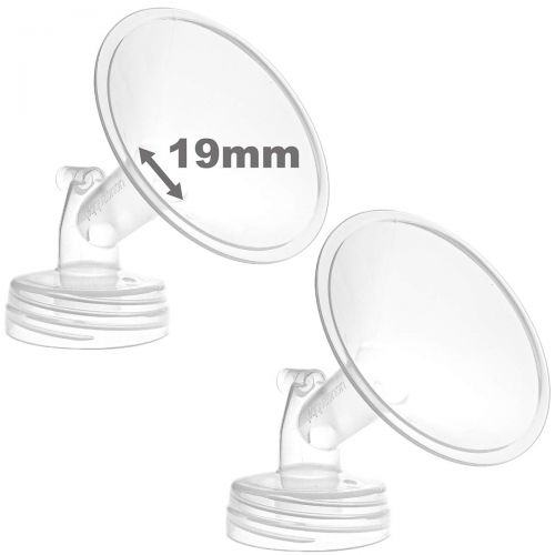  [아마존베스트]NENESUPPLY Nenesupply Compatible 19mm Flange for Spectra S2 Spectra S1 Spectra 9 Plus Breastpump. Not...