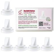 Nenesupply 6 pc Duckbill Valves Compatible with Spectra S1 Accessories Spectra S2 and Medela Pump in Style Not Original Spectra Pump Parts Replace Spectra Duckbill Valves and Medel