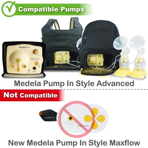  Nenesupply Pump Parts Compatible with Medela Pump In Style Breastpump PISA 2 Medium 24mm Breastshield 4 Valve 8 Membrane 2 Tubing Not Original Medela Pump Parts