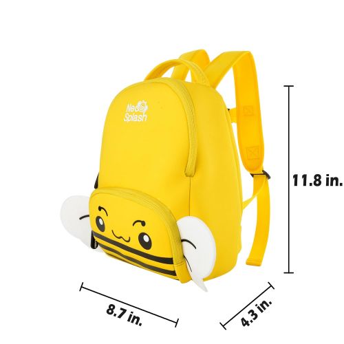  NEO-SPLASH Waterproof 3D Kids Backpack for Preschool Toddler
