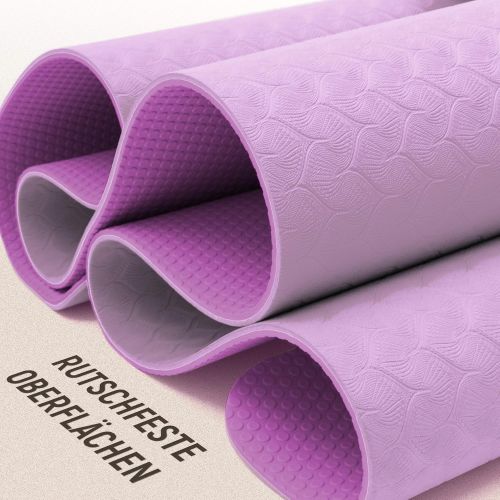  [아마존베스트]NEOLYMP Premium yoga mat / sports mat for professional sports area and e-book with over 100 exercises, gym mat, fitness mat, training mat, Pilates mat, soft floor mat.