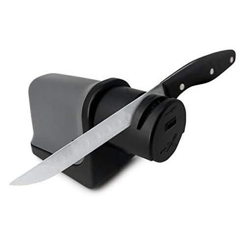  [아마존베스트]Nerthus FIH 652 652 Electric Sharpener, 3 Types of Sharpener, Knives, Scissors and Screwdriver, ABS