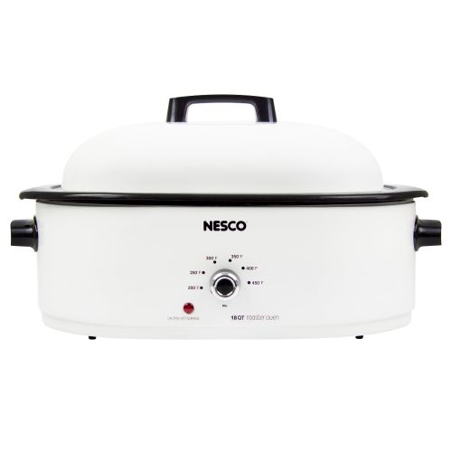  NESCO Nesco 4818-14 18 Quart Ivory Classic Roaster Oven
