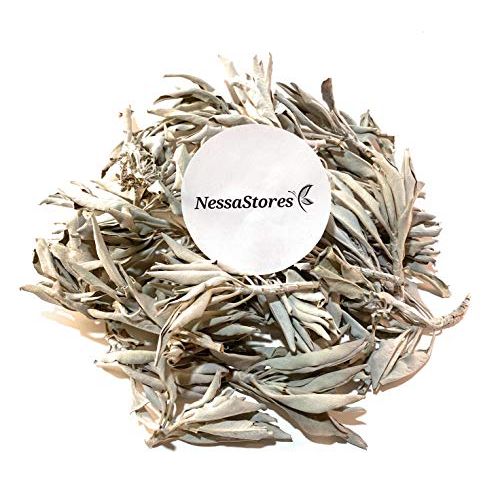  인센스스틱 NESSASTORES - California White Sage Smudge Loose Cluster Incense Bulk #JC-001 (1/2 lb)