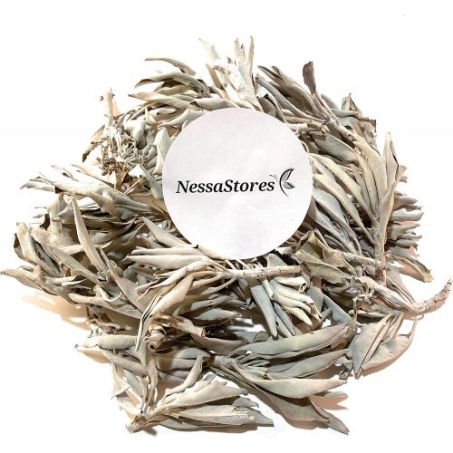  인센스스틱 NESSASTORES - California White Sage Smudge Loose Cluster Incense Bulk #JC-001 (1/2 lb)