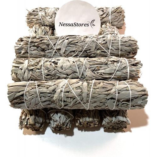  인센스스틱 NESSASTORES - California White Sage Smudge Incense 7 Bundle #JC-138 (3 pcs)